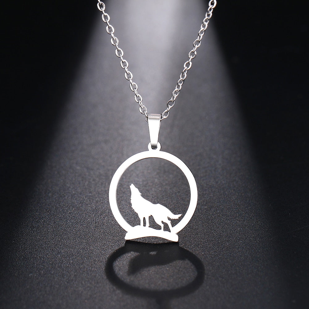 Howling Wolf Necklace