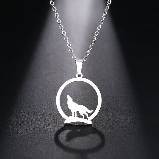 Howling Wolf Necklace