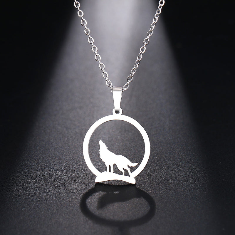 Howling Wolf Necklace