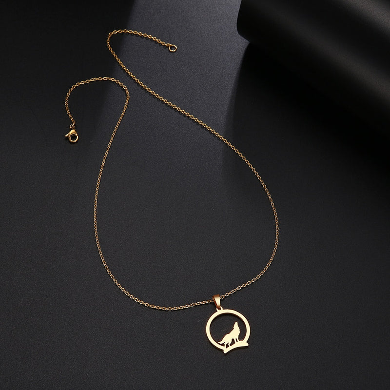 Howling Wolf Necklace