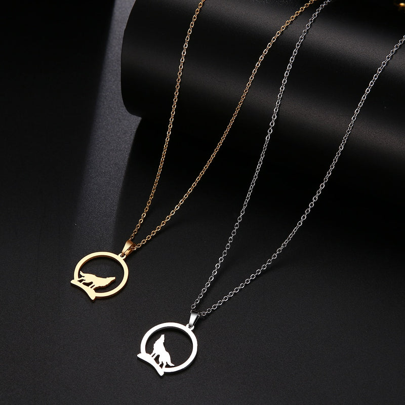 Howling Wolf Necklace